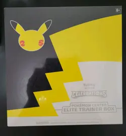 Pokemon 25th Anniversary Celebrations Pokemon Center ETB Sealed Brand New 820650809866 - Image 1