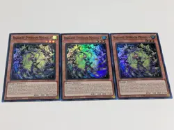 3x Super Rare Radiant Typhoon Meghala Yugioh - Image 1
