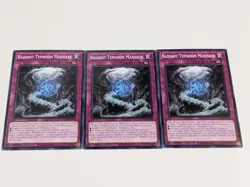 3x Common Radiant Typhoon Mandate Yugioh - Image 1