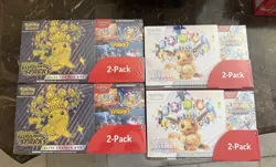 Pokemon TCG: Prismatic Evolutions X2 Surging Sparks X2 Lot Of 4 - Image 1