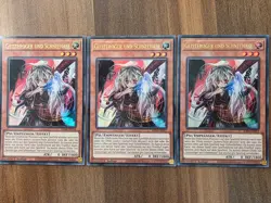 3x Yu-Gi-Oh! RA02-DE009 Geisteroger und Schneehase Ultra Rare NM 1st v2 - Image 1