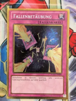 Fallenbetaubung PGLD-DE090 Gold Rare Deutsch EX YUGIOH - Image 1