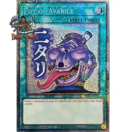 Yugioh 1x Pot of Avarice RA05-EN114 Starlight Rare 1st Ed NM - Image 1