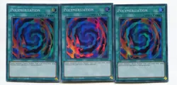Yu-Gi-Oh! Polymerization englisch Super Rare Playset (3 Stuck) Set 212 - Image 1