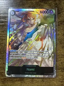 Nami OP15-086 SR, Adventure on Kami's Island, One Piece Card Game, Bandai, Foil - Image 1