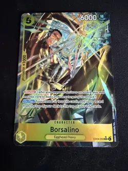 Borsalino Alt Art EB04-058 SR Adventure On Kami’s Island One Piece OP15 English - Image 1