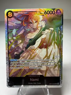 Nami OP15-086 SR One Piece Adventure on Kami's Island NM - Image 1