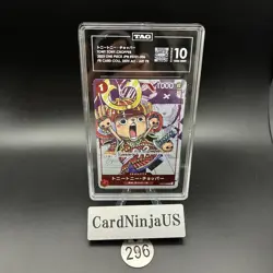 TAG GEM MINT 10 Tony Tony Chopper Parallel ST01-006 C 25th Edition ONE PIECE 296 - Image 1