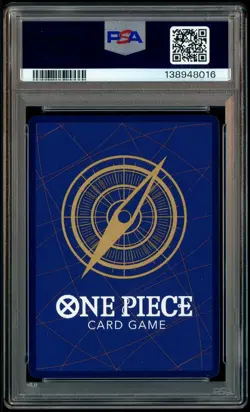 2024 One Piece OP09 En Manga Alternate Art #051 Buggy PSA 10 GEM MINT - Image 3