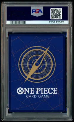 2024 One Piece OP08 En Manga Alternate Art #118 Silvers Rayleigh PSA 10 - Image 3