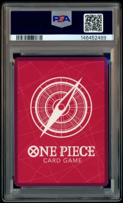 2022 One Piece OP-01 Alternate Art #003 Monkey D. Luffy Errata PSA 10 - Image 3