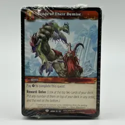 World of Warcraft TCG Champion Deck (2012) Factory Sealed Loose Deck - Image 2