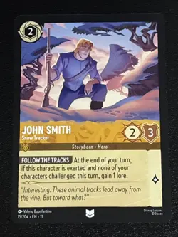 Disney Lorcana Winterspell John Smith - Snow Tracker 15/204 NM - Image 1