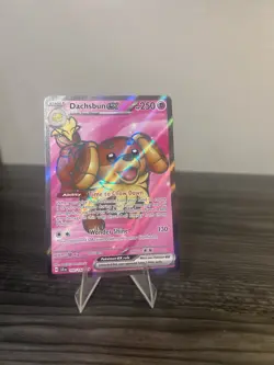 Pokemon TCG Dachsbun EX 160/142 Stellar Crown Ultra Rare Full Art - Image 1