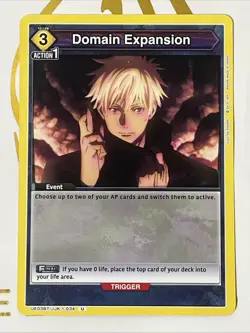 Union Arena TCG Jujutsu Kaisen Domain Expansion (034) - Image 1