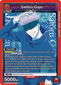 Satoru Gojo Foil - UEX02BT/JJK-3-052 NM - Union Arena - Image 1