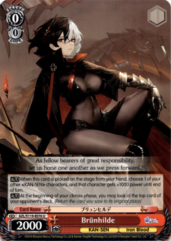 Weiss Schwarz - Azur Lane Vol. 2 (English) - Brunhilde - AZL/S119-E076 - Image 1