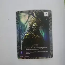 Wonders of the First 2025 - CLASSIC FOIL RARE - Dark Healer 161/401 TCG - Image 1