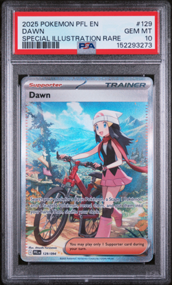 Dawn- #129 EN Phantasmal Flames SIR Special Illustration Rare PSA 10 - Image 1