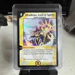 2004 Duel Masters Alcadeias, Lord of Spirits 1/55 DM04 Foil LP - Image 1