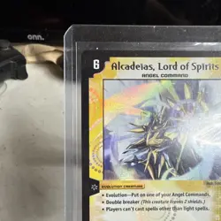 2004 Duel Masters Alcadeias, Lord of Spirits 1/55 DM04 Foil LP - Image 2