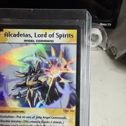 2004 Duel Masters Alcadeias, Lord of Spirits 1/55 DM04 Foil LP - Image 3