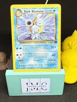 Dark Blastoise - 20/82 - Pokemon TCG: Team Rocket - Non-holo - Vintage - LP - Image 1