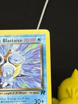 Dark Blastoise - 20/82 - Pokemon TCG: Team Rocket - Non-holo - Vintage - LP - Image 4