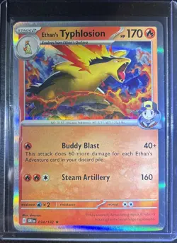 Ethan’s Typhlosion 034/182 Holo Rare Destined Rivals Pokemon TCG - Near Mint NM - Image 1