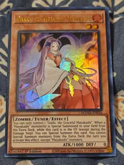 Dakki, the Graceful Mayakashi - Ultra Rare - 1st Edition MAMA-EN016 Yugioh - Image 2