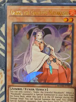 Dakki, the Graceful Mayakashi - Ultra Rare - 1st Edition MAMA-EN016 Yugioh - Image 3