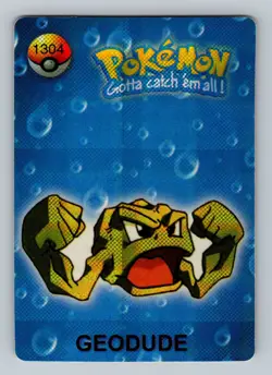 Pokemon Card - Geodude #1304 - Vending Machine - Holo - Image 1