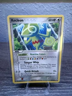 Kecleon 37/92 Legend Maker Regular MP Condition Rare Pokemon Card TCG 2006 - Image 1