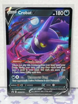 Crobat V SWSH110 SWSH: Sword & Shield Promo Cards Holo - Image 1