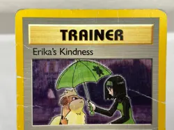 Erika's Kindness 103/132 Gym Challenge WOTC Rare Trainer Pokemon Card - Damaged - Image 3