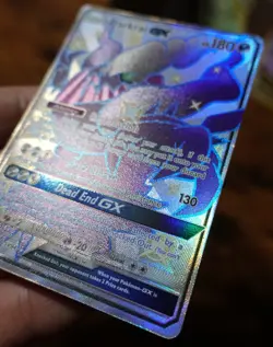 Darkrai GX SV70/SV94 Hidden Fates Full Art Pokemon Card VLP-NM - Image 3