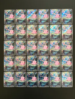 Clefairy 086/080 AR Holo Japanese Pokemon NM-LP 30 Cards Lot Nihil Zero M3 - Image 2