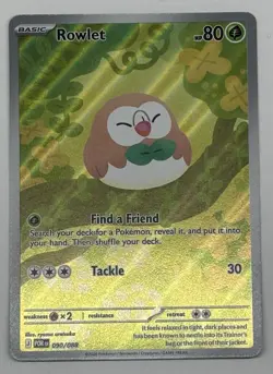 Pokemon TCG EX Holo Lot of 3 Cards - Meowth, Rowlet, Mega Zygarde - Image 2