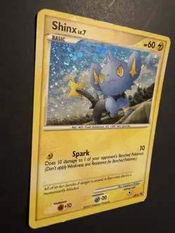 MP Shinx DP15 Black Star Promo Holo Rare Pokemon card English 2007 - Image 2