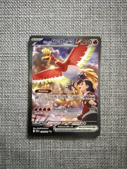 Pokemon TCG Ethan's Ho-Oh EX Card 230/182 Destined Rivals Sir English - Image 1