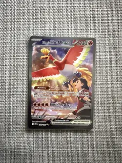 Pokemon TCG Ethan's Ho-Oh EX Card 230/182 Destined Rivals Sir English - Image 4