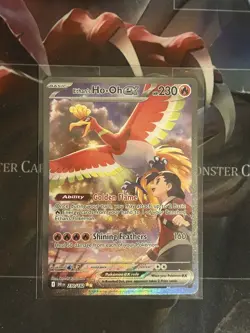 Ethan's Ho-Oh EX 230/182 Destined Rivals SIR Pokemon Card Ethans Ho-oh - Image 4
