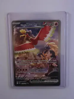Ethan's Ho-Oh EX 230/182 Destined Rivals SIR Pokemon Card Ethans Ho-oh - Image 1