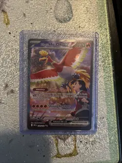 Pokemon TCG Ethan's Ho-Oh EX Sir Destined Rivals Card 230/182 - Image 1