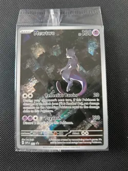 Pokemon TCG Mewtwo SVP 052 Black Star Promo 151 English Sealed Card - Image 1