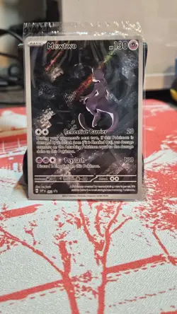 Pokemon Mewtwo TCG SVP 052 Promo Card 151 Series, Sealed - Image 1