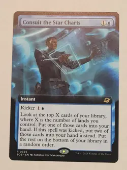 Consult the Star Charts (Extended Art) - EN - 325 - Edge of Eternities - NM - Image 1
