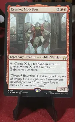 MTG - Krenko, Mob Boss - 0204 - R - FND - REGULAR - Image 1