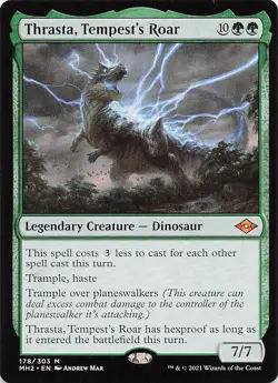 Thrasta, Tempest's Roar M Modern Horizons 2 178 NM - Image 1