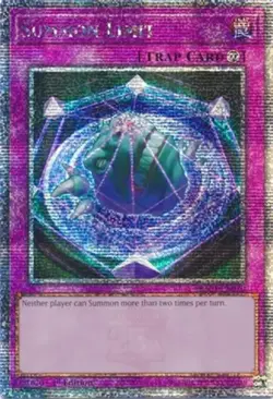 Yugioh! LP Summon Limit - RA01-EN070 - Quarter Century Secret Rare - 1st Edition - Image 1